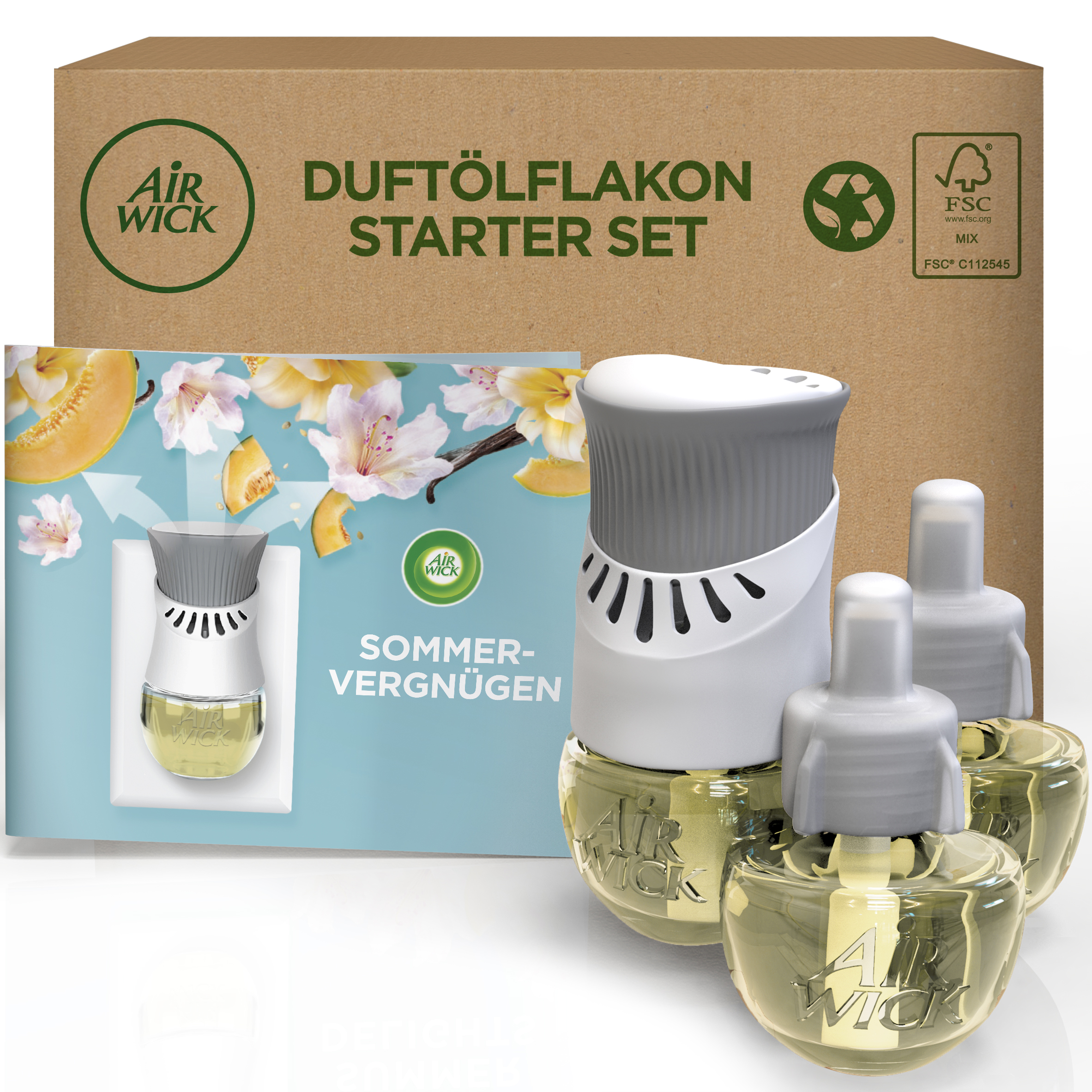 Air Wick Duftölflakon eCom Starter-Set Sommervergnügen