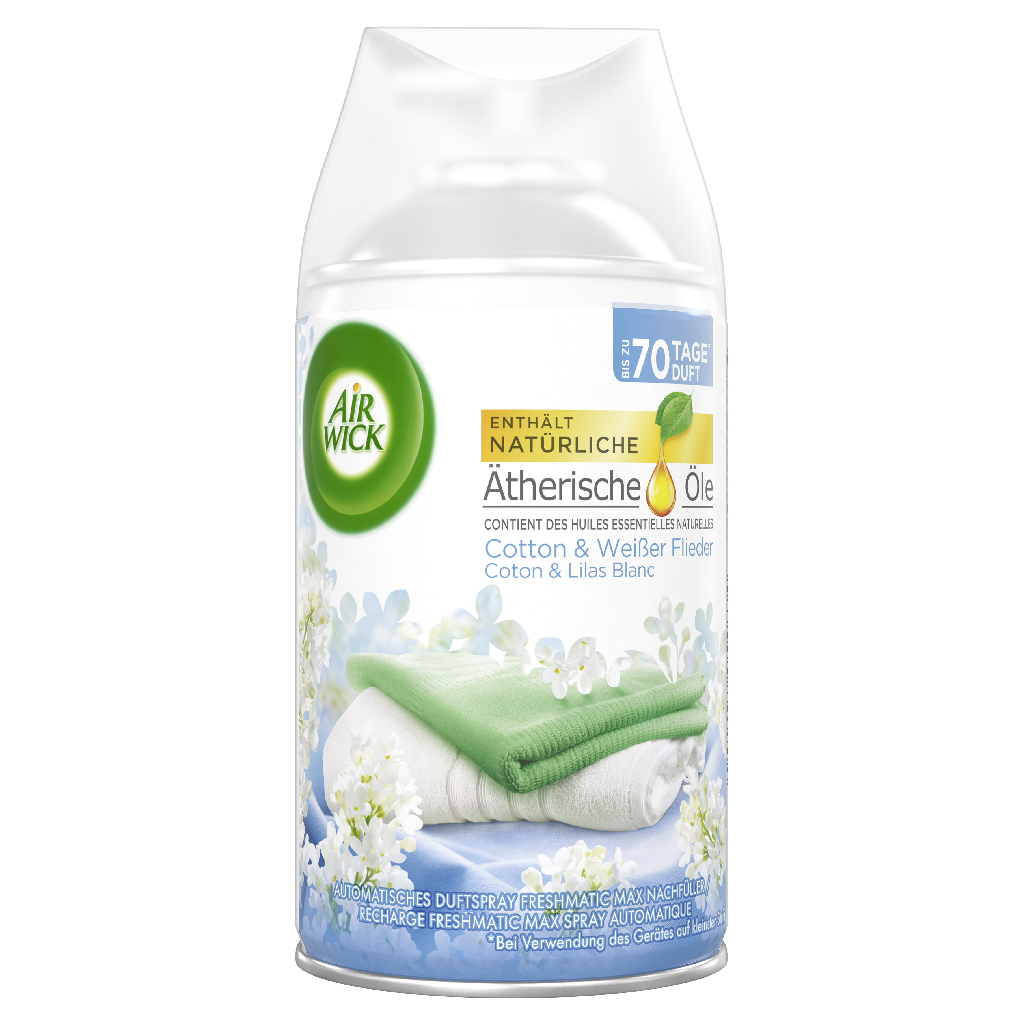 Air Wick Freshmatic Max Nachfüller Cotton & Weißer Flieder